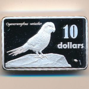 Antipodes Islands., 10 dollars, 2017