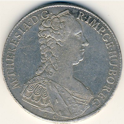 Бургау, 1 талер (1764–1765 г.)