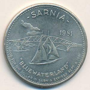 Канада., 1 доллар (1981 г.)