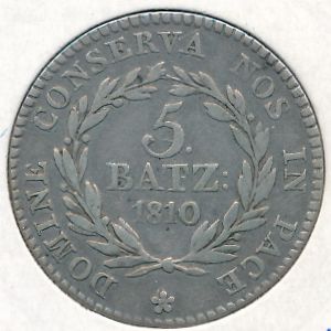Lucerne, 5 batzen, 1810