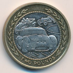 Остров Мэн, 2 фунта (1997 г.)