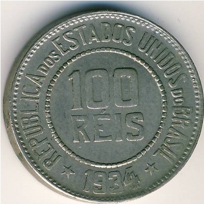 Бразилия, 100 рейс (1918–1935 г.)