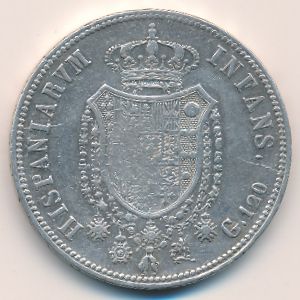 Неаполь и Сицилия, 120 гран (1817–1818 г.)