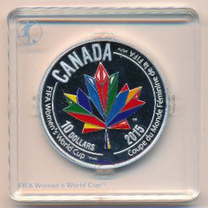 Канада, 10 долларов (2015 г.)