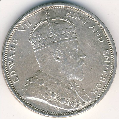 Стрейтс-Сетлментс, 1 доллар (1903–1904 г.)