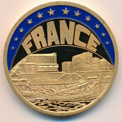 Франция., 1 экю (1998 г.)