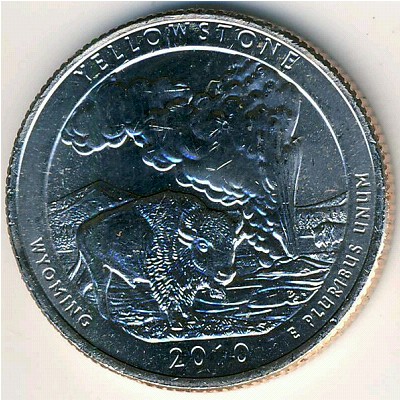 USA, Quarter dollar, 2010