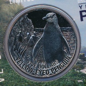 Новая Зеландия, 5 долларов (2011 г.)