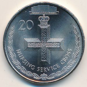 Австралия, 20 центов (2017 г.)