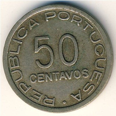 Mozambique, 50 centavos, 1936