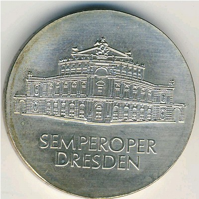 German Democratic Republic, 10 mark, 1985