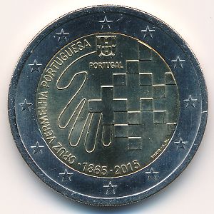 Portugal, 2 euro, 2015