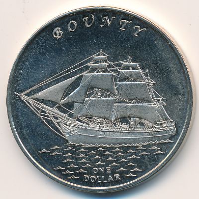 Острова Гилберта., 1 доллар (2015 г.)