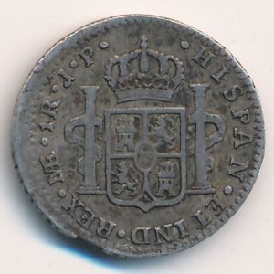 Peru, 1 real, 1791–1808