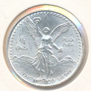 Mexico, 1/4 onza, 1991–1995