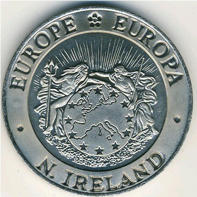 Северная Ирландия., 25 экю (1992 г.)