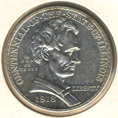 USA, 1/2 dollar, 1918