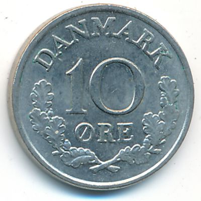 Дания, 10 эре (1972 г.)