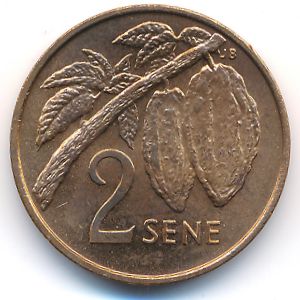 Самоа, 2 сене (1974–1996 г.)
