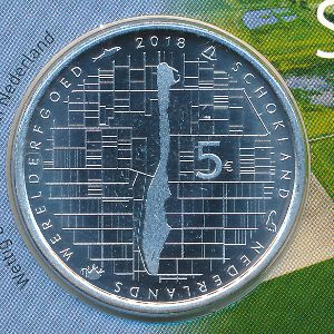 Нидерланды, 5 евро (2018 г.)