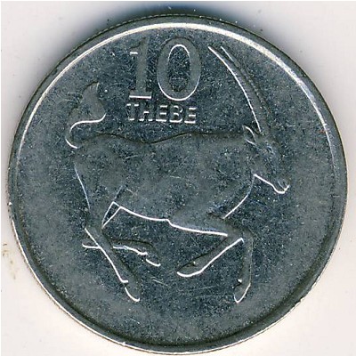 Ботсвана, 10 тхебе (1991 г.)