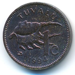 Tuvalu, 1 cent, 1994