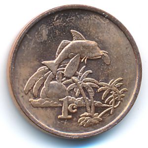 Токелау, 1 цент (2012 г.)