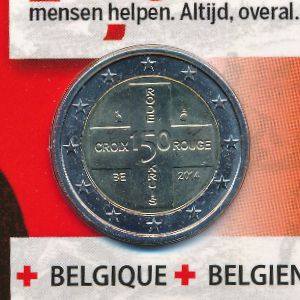 Бельгия, 2 евро (2014 г.)