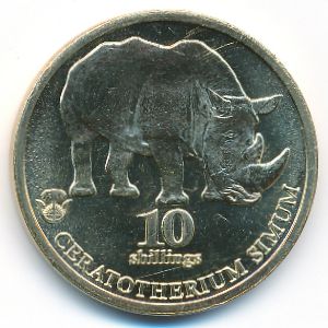 Biafra., 10 shillings, 2020