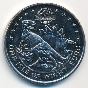 Остров Уайт., 1 евро (1997 г.)