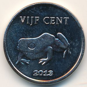 Saba., 5 cents, 2013