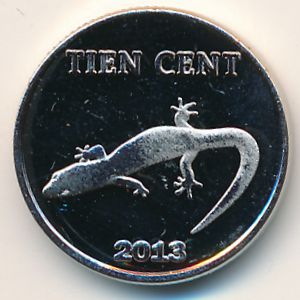 Saba., 10 cents, 2013