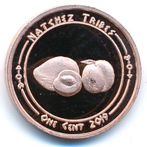 Натчез., 1 цент (2019 г.)