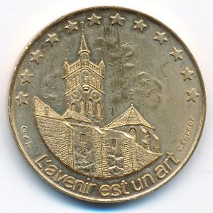 Франция., 2 евро (1997 г.)