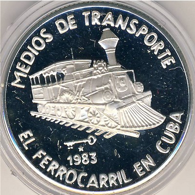 Cuba, 5 pesos, 1983