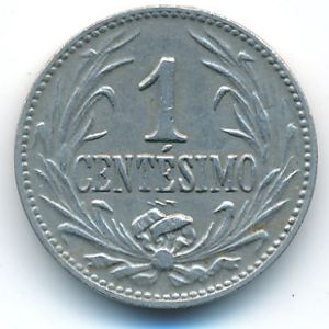 Uruguay, 1 centesimo, 1901–1936