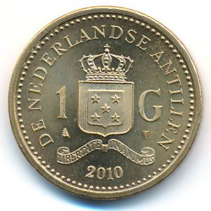 Antilles, 1 gulden, 1989–2013