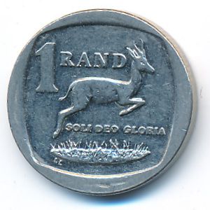 South Africa, 1 rand, 2011–2013