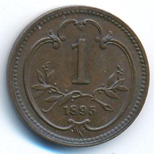 Австрия, 1 геллер (1892–1916 г.)