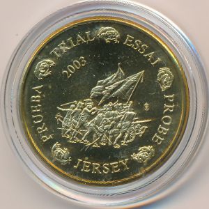 Jersey., 50 euro cent, 2003