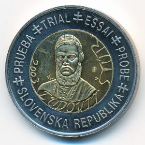 Slovakia., 2 euro, 2003