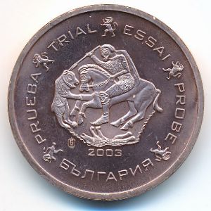 Bulgaria., 5 euro cent, 2003