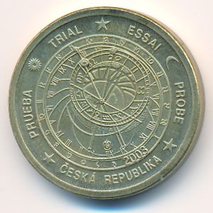 Czech., 10 euro cent, 2003