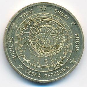 Чехия., 50 евроцентов (2003 г.)