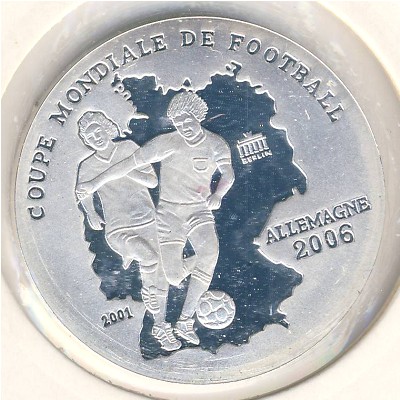 Togo, 500 francs, 2001