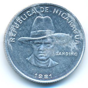 Nicaragua, 10 centavos, 1981