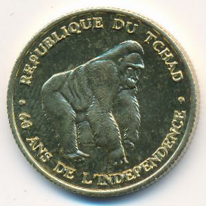 Chad., 250 франков, 