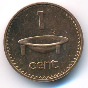 Фиджи, 1 цент (1969–1985 г.)
