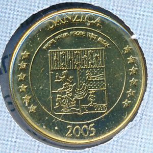 Данциг, 10 евроцентов (2005 г.)