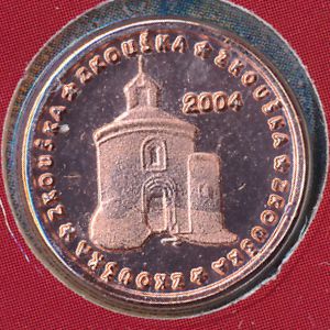 Czech., 1 евроцент, 